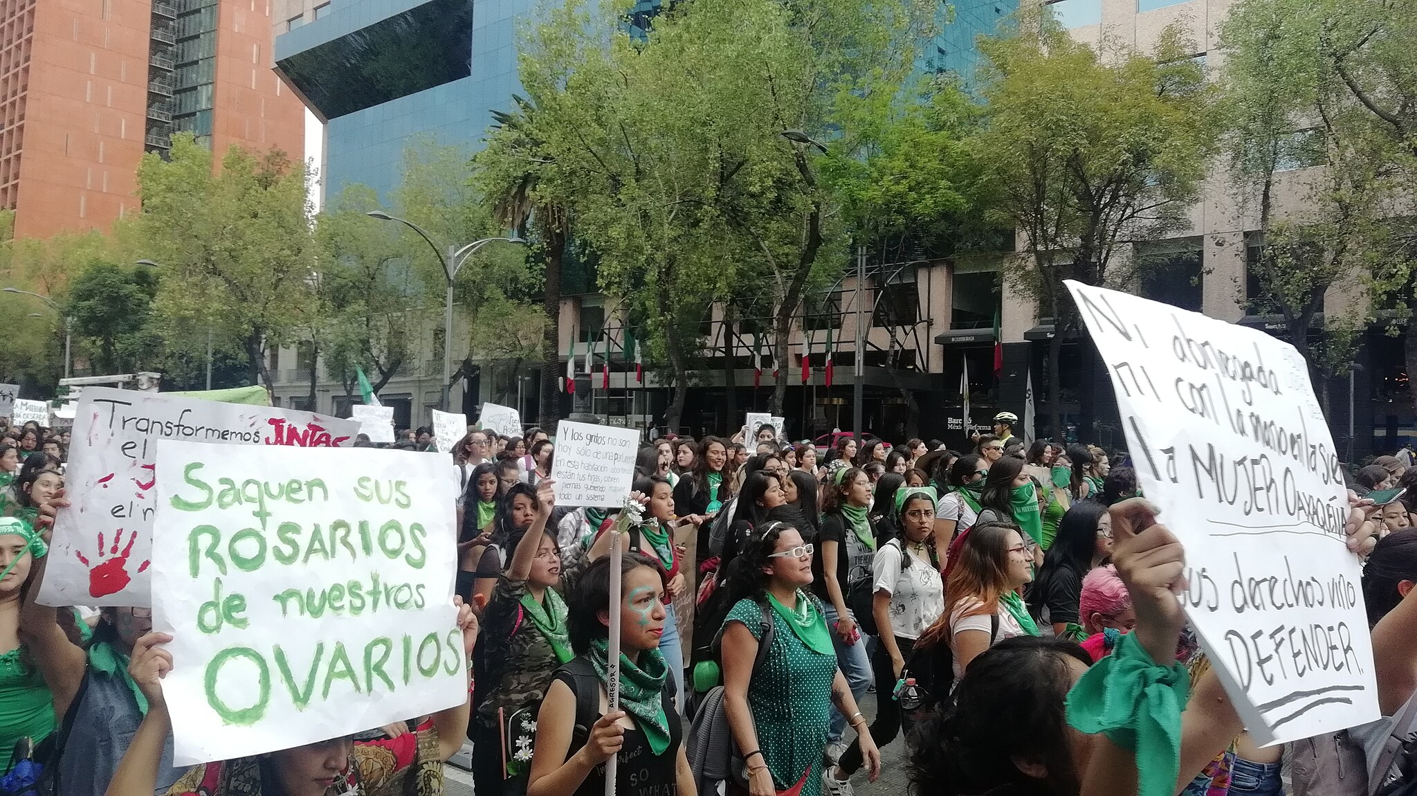 Marcha en el día de Acción Global por un aborto legal y seguro 3