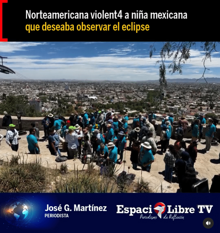 still grabbed from a video by mxespaciolibre on Instagram