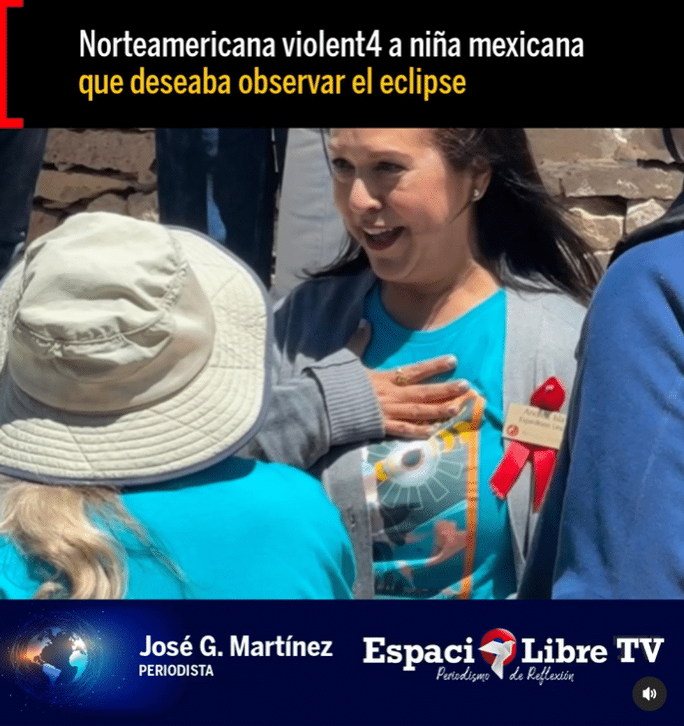 still grabbed from a video by mxespaciolibre on Instagram