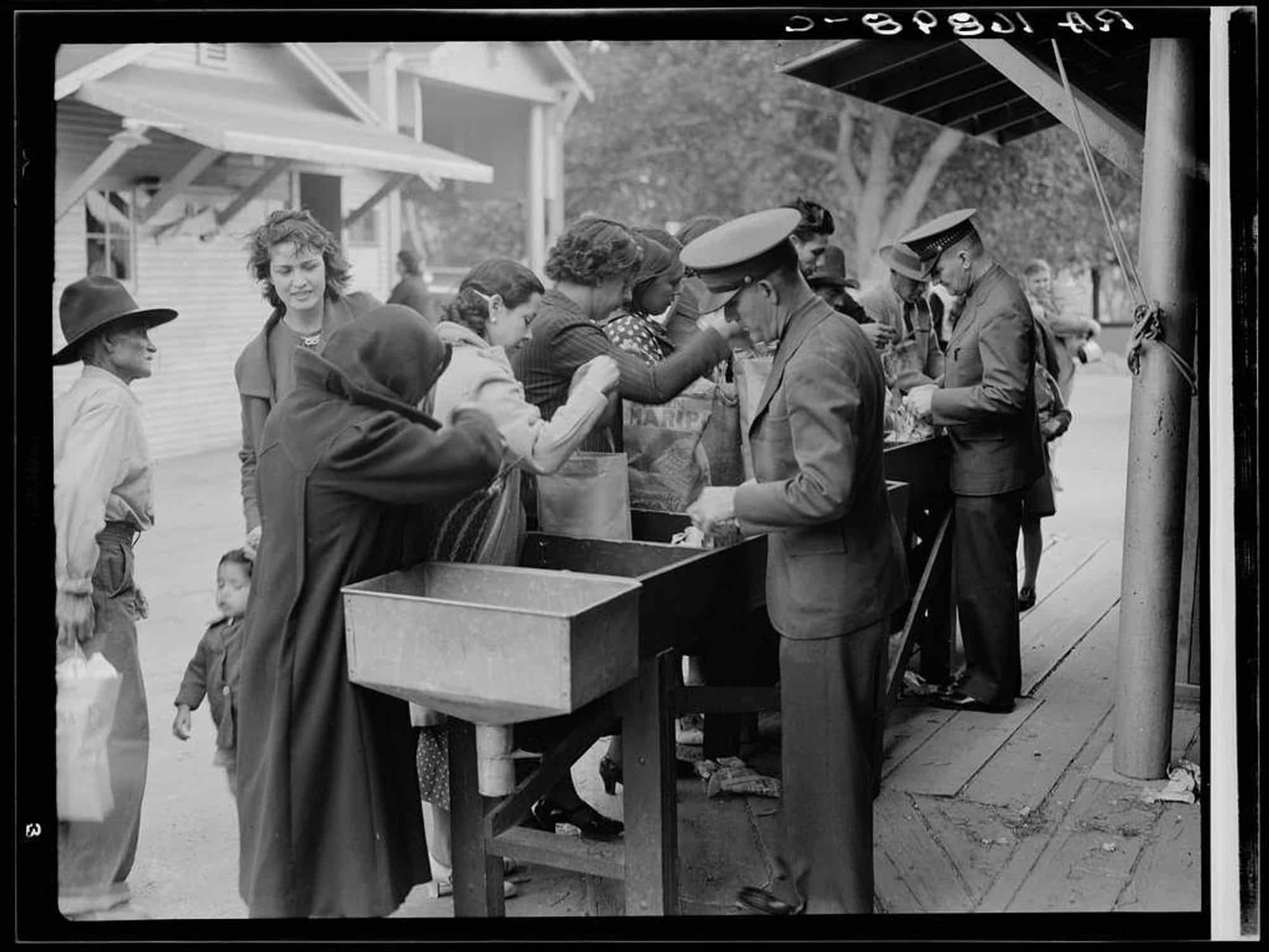 State border plant inspection maintained by the USDA between Mexico and the United States.